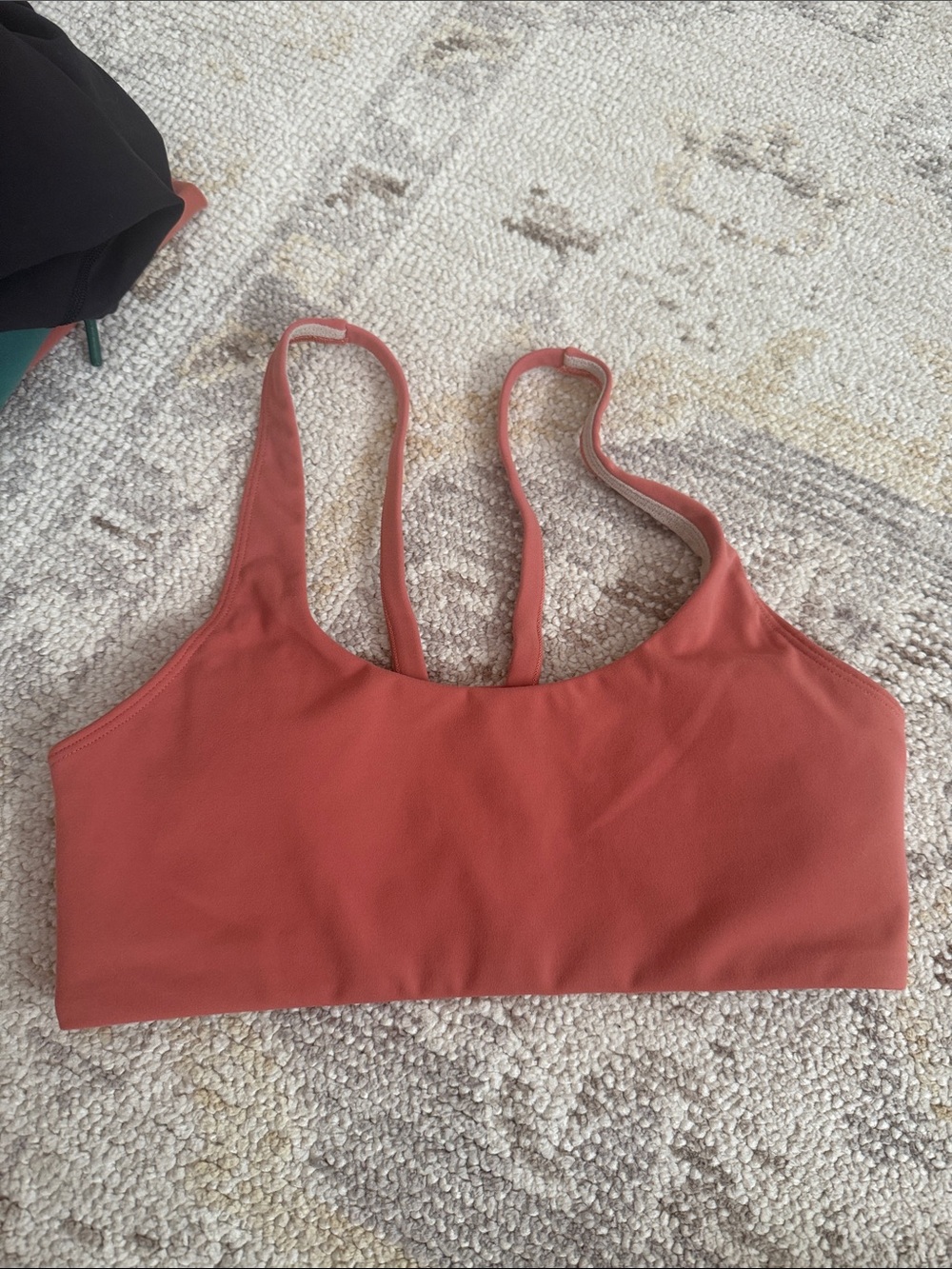 Women's Seamless Bralette - Rust Pink